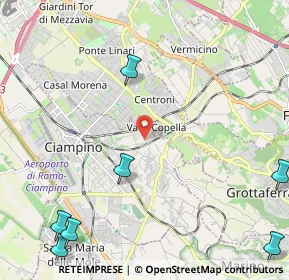 Mappa Via Panarea, 00043 Ciampino RM, Italia (3.97769)