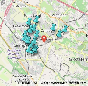 Mappa Via Panarea, 00043 Ciampino RM, Italia (1.6035)