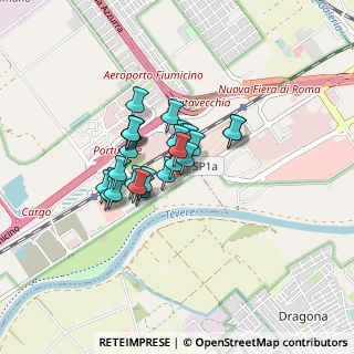 Mappa Via Copenhagen, 00054 Fiumicino RM, Italia (0.57692)