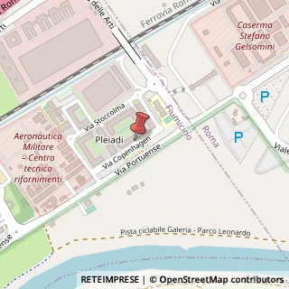 Mappa Via Riccardo Wagner, 35, 00054 Fiumicino, Roma (Lazio)