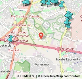 Mappa Via Diego Valeri, 00143 Roma RM, Italia (1.73)