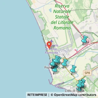 Mappa Via dei Polpi, 00054 Fiumicino RM, Italia (6.01538)
