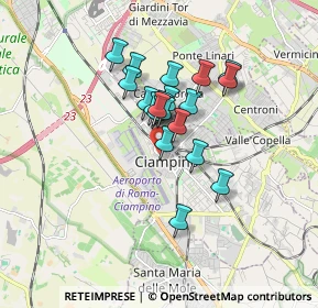 Mappa Piazza Trento e Trieste, 00043 Roma RM, Italia (1.2965)