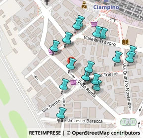 Mappa Piazza Trento e Trieste, 00043 Roma RM, Italia (0.1125)