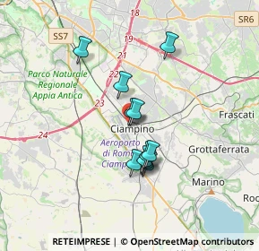 Mappa Piazza Trento e Trieste, 00043 Roma RM, Italia (2.80818)