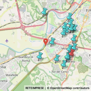 Mappa Via di Trafusa, 00127 Roma RM, Italia (2.4865)