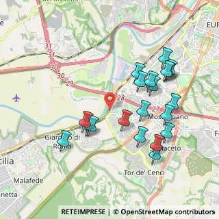 Mappa Via di Trafusa, 00127 Roma RM, Italia (2.0735)