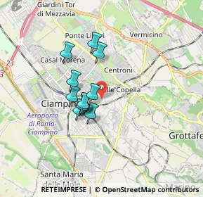 Mappa Via Lampedusa, 00043 Ciampino RM, Italia (1.31727)