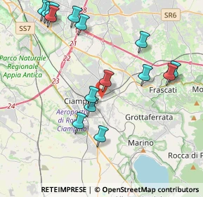 Mappa Via Lampedusa, 00043 Ciampino RM, Italia (4.80267)