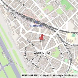 Mappa Via IV Novembre, 29, 00043 Ciampino, Roma (Lazio)