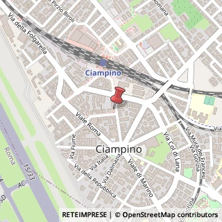 Mappa Via IV Novembre, 45, 00043 Ciampino, Roma (Lazio)