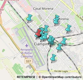 Mappa Via Trieste, 00043 Ciampino RM, Italia (0.563)