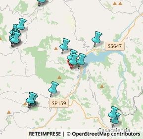 Mappa Via Giuseppe Garibaldi, 86030 Guardialfiera CB, Italia (5.737)