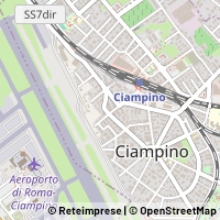 Karte Ciampino