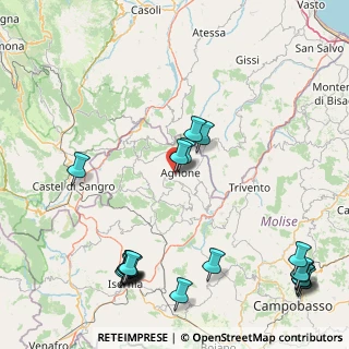 Mappa Via Montebello, 86081 Agnone IS, Italia (23.968)