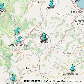 Mappa Via Montebello, 86081 Agnone IS, Italia (23.14333)