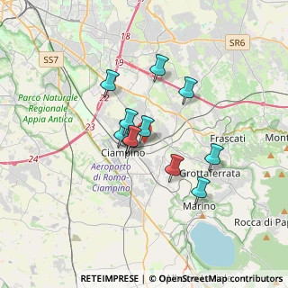 Mappa Via Fratelli Wright, 00100 Roma RM, Italia (2.68)