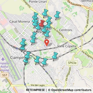 Mappa Via Fratelli Wright, 00100 Roma RM, Italia (1.021)