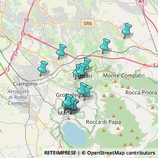 Mappa Via Balilla, 00044 Frascati RM, Italia (3.298)