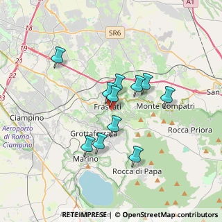 Mappa Via Cardinale Guglielmo Massaia, 00044 Frascati RM, Italia (2.98636)