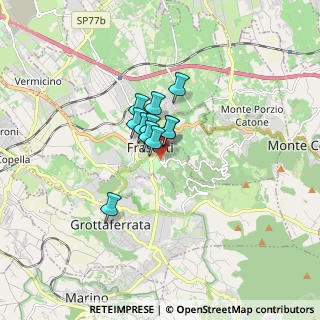 Mappa Via Cardinale Guglielmo Massaia, 00044 Frascati RM, Italia (0.93545)