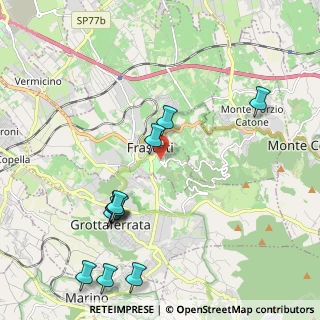 Mappa Via Cardinale Guglielmo Massaia, 00044 Frascati RM, Italia (2.54273)