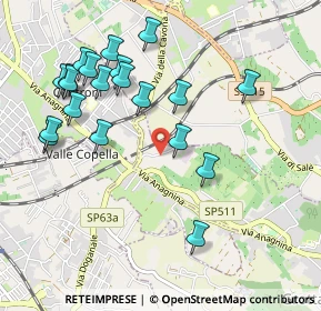 Mappa Via di Villa Senni, 00046 Grottaferrata RM, Italia (1.117)