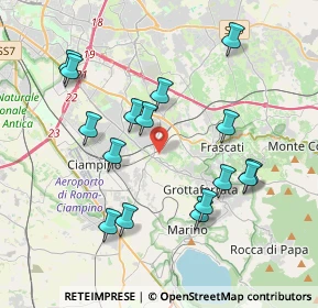 Mappa Via di Villa Senni, 00046 Grottaferrata RM, Italia (4.11813)