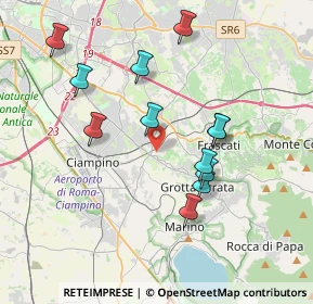 Mappa Via di Villa Senni, 00046 Grottaferrata RM, Italia (3.82)