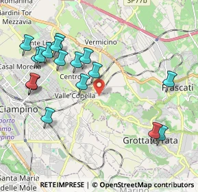 Mappa Via di Villa Senni, 00046 Grottaferrata RM, Italia (2.37765)
