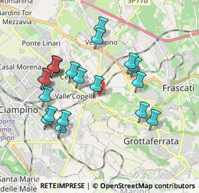 Mappa Via di Villa Senni, 00046 Grottaferrata RM, Italia (1.9675)