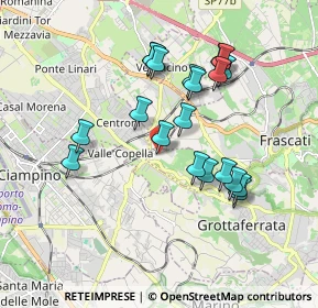 Mappa Via di Villa Senni, 00046 Grottaferrata RM, Italia (1.802)