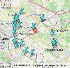 Mappa Via di Villa Senni, 00046 Grottaferrata RM, Italia (2.354)