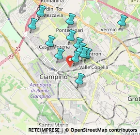 Mappa Via Luigi Bleriot, 00043 Ciampino RM, Italia (1.61231)