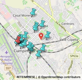 Mappa Via Luigi Bleriot, 00043 Ciampino RM, Italia (0.928)