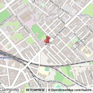 Mappa Via di Morena, 67, 00043 Ciampino, Roma (Lazio)