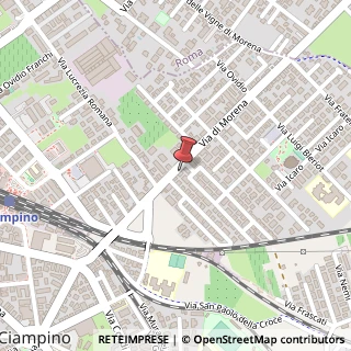 Mappa Via di Morena, 58, 00043 Ciampino, Roma (Lazio)