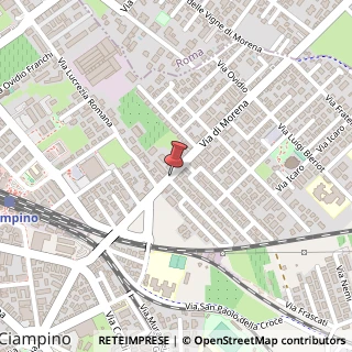 Mappa Via di Morena, 23, 00043 Ciampino, Roma (Lazio)