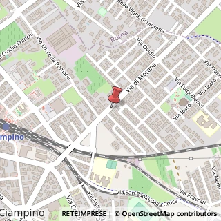 Mappa Via di Morena, 49, 00043 Ciampino, Roma (Lazio)