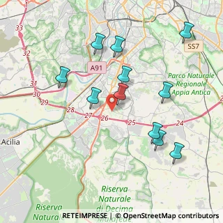 Mappa Via Alberto Moravia, 00143 Roma RM, Italia (4.2)