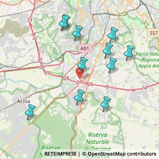 Mappa Via Ildebrando Vivanti, 00144 Roma RM, Italia (4.59)