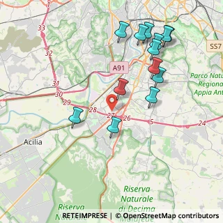 Mappa Via Ildebrando Vivanti, 00144 Roma RM, Italia (4.58692)