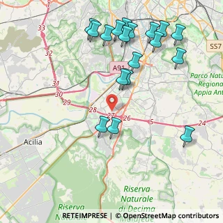 Mappa Via Ildebrando Vivanti, 00144 Roma RM, Italia (5.04389)