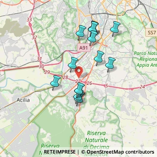 Mappa Via Ildebrando Vivanti, 00144 Roma RM, Italia (3.635)