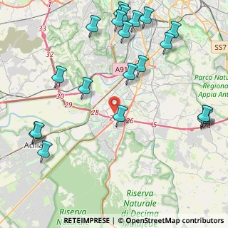 Mappa Via Ildebrando Vivanti, 00144 Roma RM, Italia (5.8295)