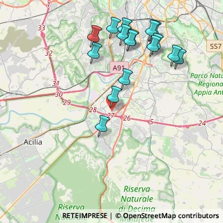 Mappa Via Ildebrando Vivanti, 00144 Roma RM, Italia (4.84813)