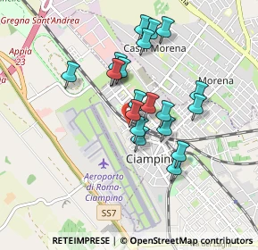 Mappa Via Salvo D'Acquisto, 00043 Ciampino RM, Italia (0.776)