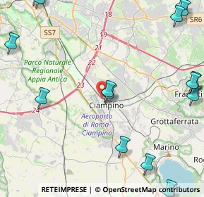Mappa Via Salvo D'Acquisto, 00043 Ciampino RM, Italia (7.465)