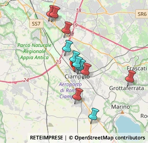 Mappa Via Salvo D'Acquisto, 00043 Ciampino RM, Italia (3.32636)