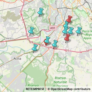 Mappa Via Canton, 00144 Roma RM, Italia (4.04273)